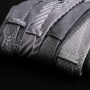 Fashion 8CM Mens Necktie Silver Light Grey Color Stripes Floral Plaid Ties For Man Groom Neck Tie For Business Wedding Party