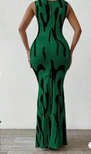 Women Long Sleeveless Midi Dress