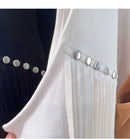 Retro Western Cowboy Style Soft Suede Tassel Vest Spring Autumn Sleeveless Cardigan Women Casual Waistcoat Sweetwear