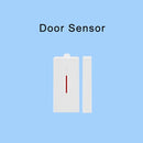 TAIBOAN 433MHz Home Burglar Alarm Host Accessories Wireless Link Smoke Sensor Door Magnetic Water Leak Detector Doorbell RFID