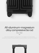100% Aluminum-magnesium Travel Suitcase