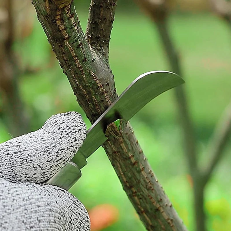 Stainless Steel wood Handle Pruning Knife