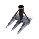 Heavy-Duty Steel Garden Hand Weeding Rake