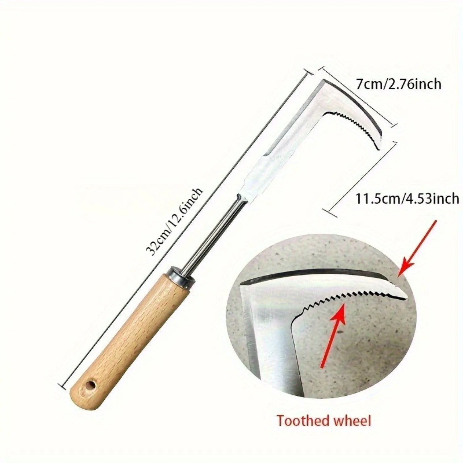 Stainless Steel Gap Weeding Tool