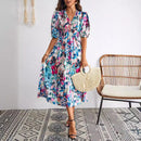 Women's Spring Floral Print Dress