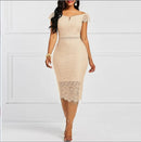 Women Lace Bodycon Dress
