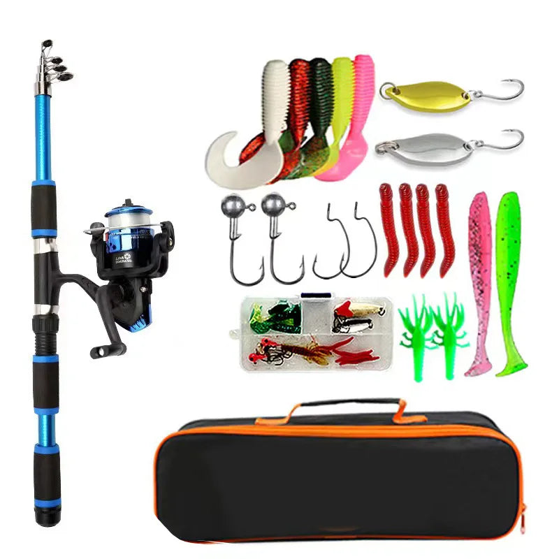 Fishing Pole Set Full Kit