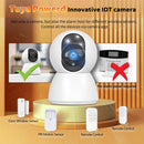 Tuya Smart Life 2MP 2.4G/5G+BLE WIFI IoT Alarm Surveillance Home Security Burglar FHD CCTV Camera System SOS Contact PIR Sensor
