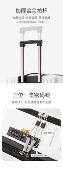 Compact Unisex Business Suitcase