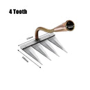 Iron Gardening Hoe Weeding Rake