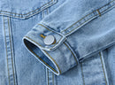 Denim Woman Jacket Winter 2024 Oversize Jean Jacket Long Sleeve Turn-down Collar Female Outerwear Fall Loose Korean Fashion