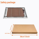 Portable Camping Folding Removable Wood Table Gas Stove
