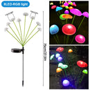 LED Solar Jellyfish Mushroom