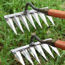 Iron Gardening Hoe Weeding Rake