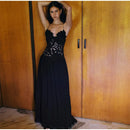 Women's Sleeveless High Waist Pleated Hollow Lace Dress