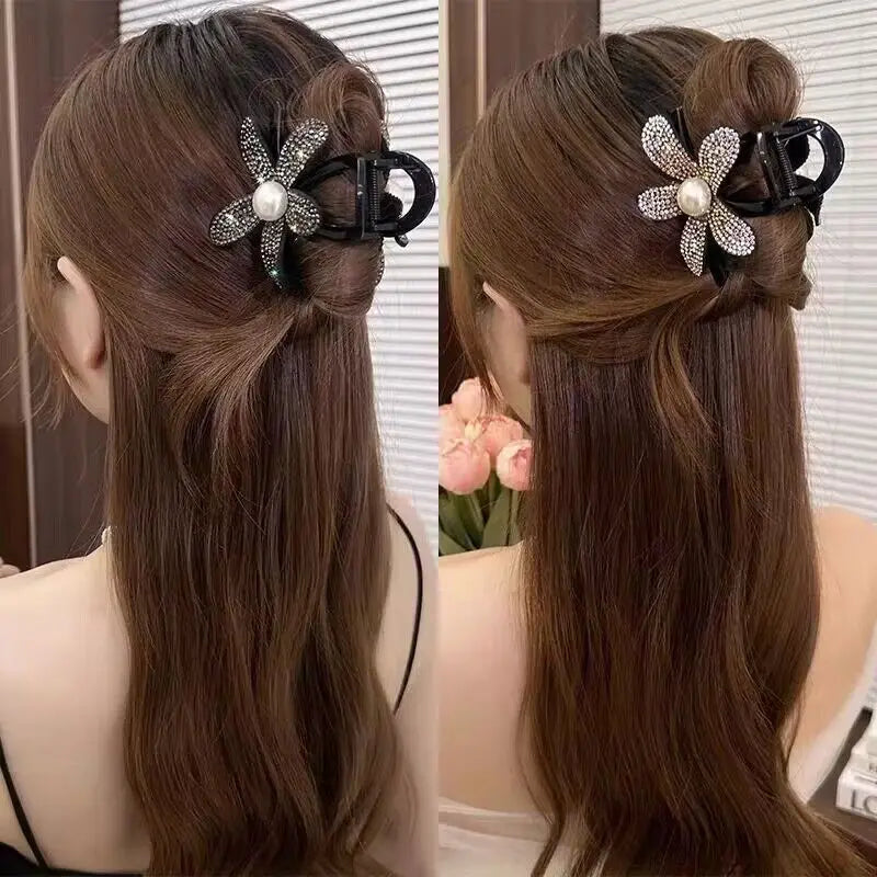 Rhinestone Hair Claw Clip