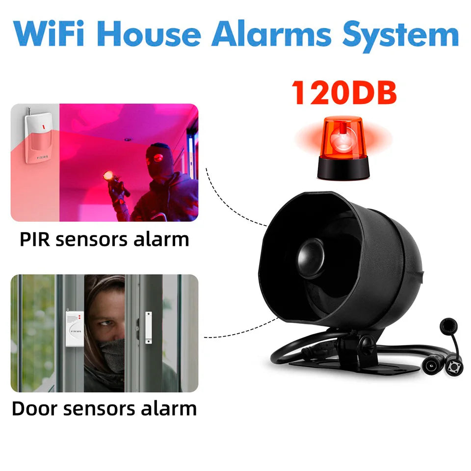 WIFI Wireless Door Sensor Siren