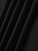 Geometry Curvy Hem Cami Dress, Sexy Sleeveless Spaghetti Strap Loose Maxi Dress, Women's Clothing
