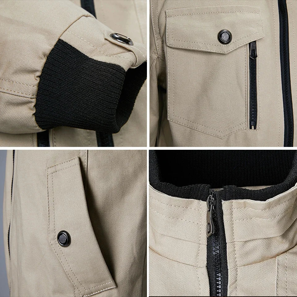 2023 New Spring Autumn Brand Fashion Jacket
