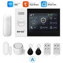Tuya Smart Life APP Compatible Wireless GSM Alarm System WiFi Burglar Detection Real-Time Alerts for Home Garage Office Shop