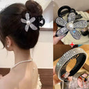 Rhinestone Hair Claw Clip