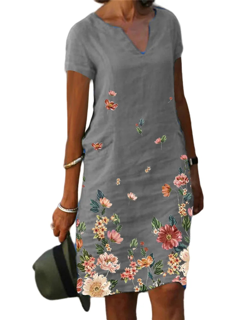 Women's Oversized Printed Dress