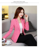 Korean Women's Fit and Tailored Blazer Jacket for Spring and Autumn Office Lady OL Casual Business Suit for Women Trendy Style