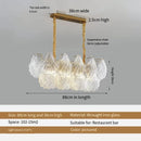 France Retro Pendant Crystal Chandelier