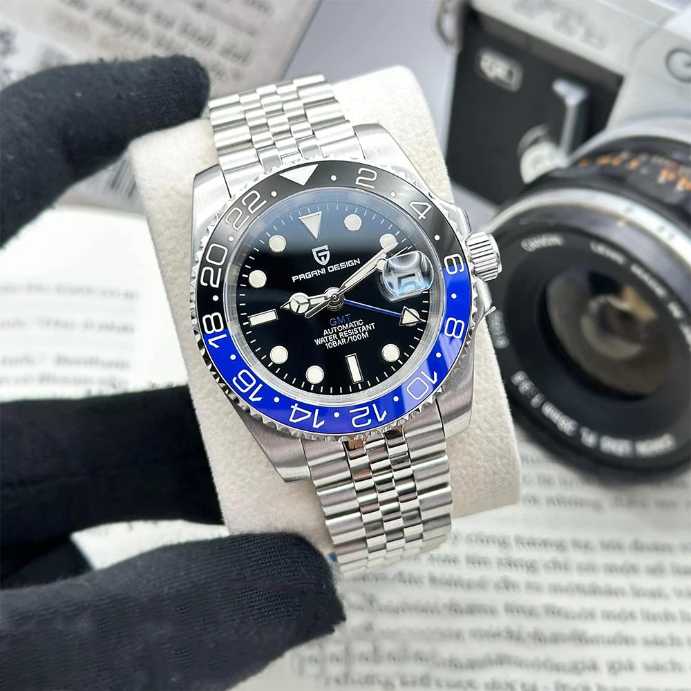 New Luxury Left Crown Mens Watches