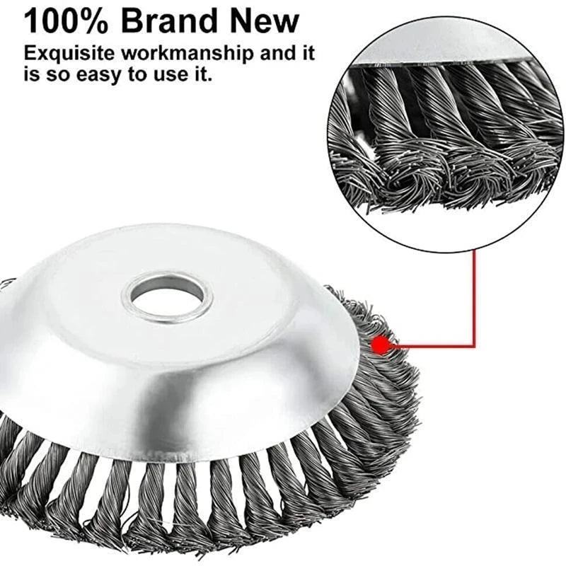 6Inch Steel Wire Wheel Brush