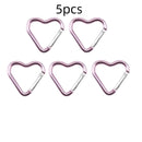 Heart Shape Keychain Clip