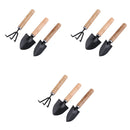 3Pcs/Set Shovel Rake Mini Garden Tools for Kids