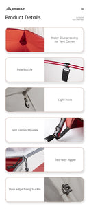 Nylon Waterproof Camping Tent Backpack