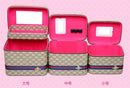 Leather cosmetic case