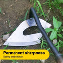 All-steel Hardened Hollow Hoe Weeding Rake