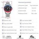 New Luxury Left Crown Mens Watches