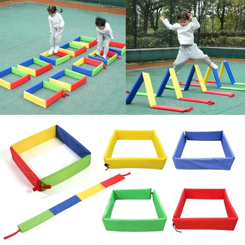 Outdoor Games Jump Frame Drill Holes Toys