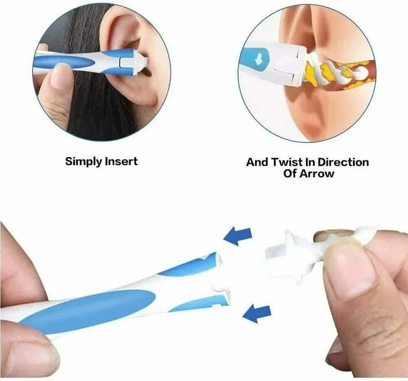 New Ear Wax Arrival Spiral Silicon Removal Tool