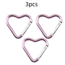 Heart Shape Keychain Clip