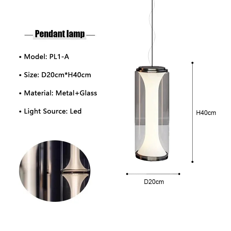Glass Floor Lamp