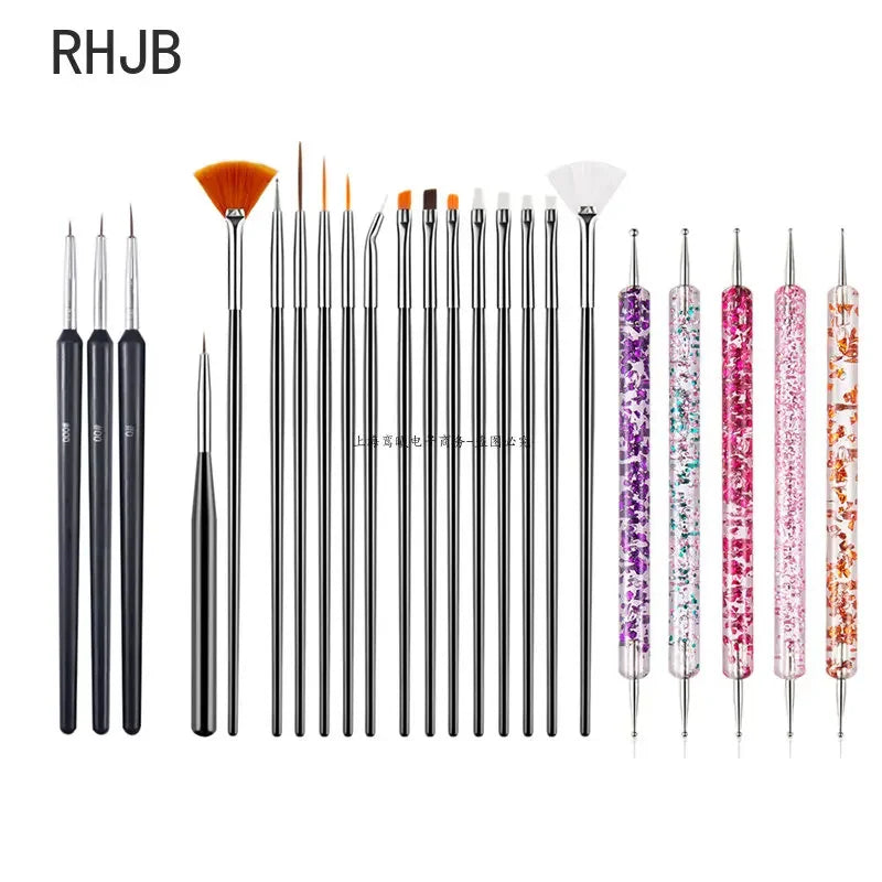 Nail brush Design Tip Pen Builder