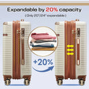 Expandable Luggage Sets 5 Piece