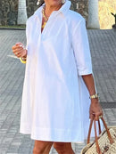 Women's Mini Half Sleeves Dress