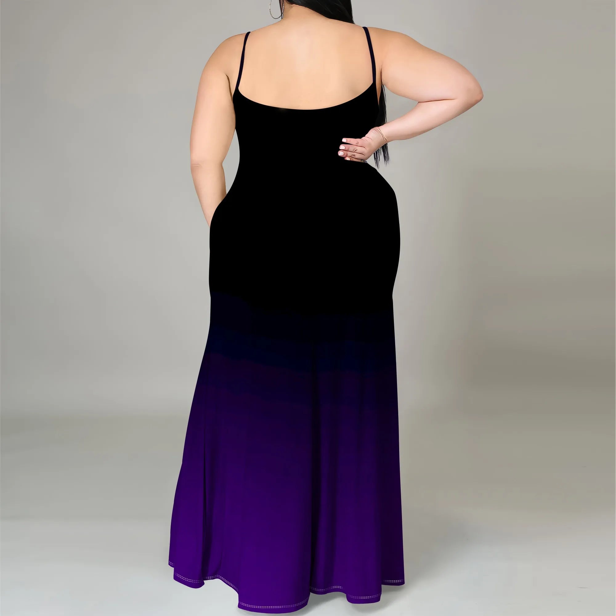 Women's Plus Size Long Maxi Dress