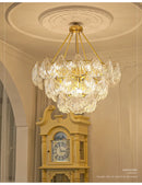 France Retro Pendant Crystal Chandelier