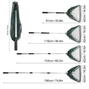 Telescopic Landing Net Folding Fishing Pole
