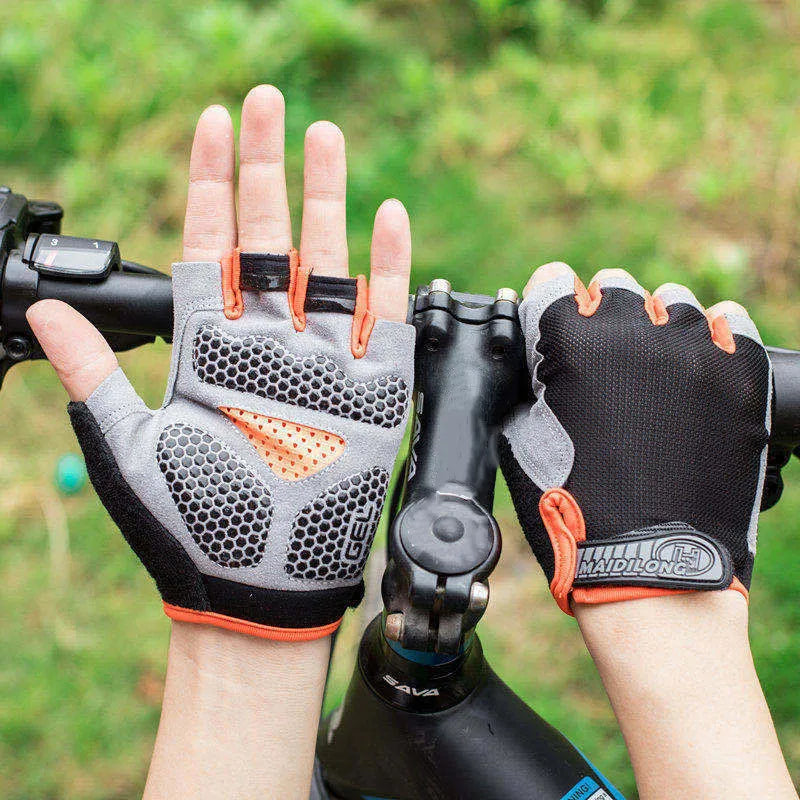 Men Cycling Bicycle Gloves