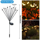 LED Solar Jellyfish Mushroom
