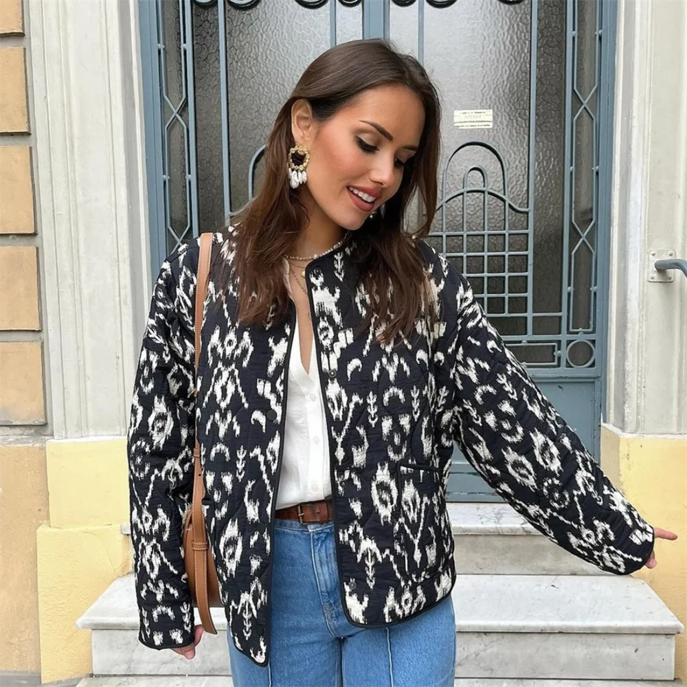 New Women's Fashion Round Face Jacket