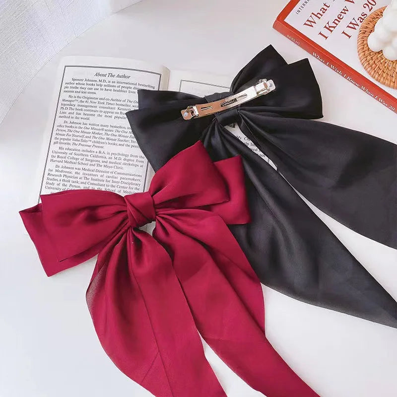 2023 New Women Large Bow Hairpin